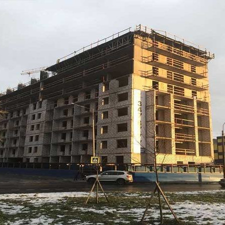 ЖК WINGS апартаменты на Крыленко, ход строительства